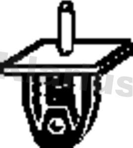 Klarius 420 467 - Кронштейн, втулка, система выпуска ОГ abcparts.ee