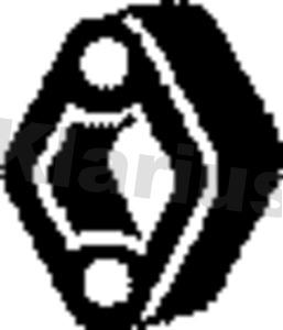 Klarius 420071 - Кронштейн, втулка, система выпуска ОГ abcparts.ee