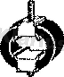 Klarius DNF3AA - Кронштейн, втулка, система выпуска ОГ abcparts.ee