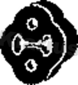 Klarius 420128 - Кронштейн, втулка, система выпуска ОГ abcparts.ee