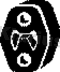 Klarius 420326 - Кронштейн, втулка, система выпуска ОГ abcparts.ee