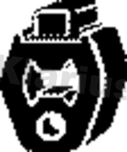 Klarius 420375 - Кронштейн, втулка, система выпуска ОГ abcparts.ee