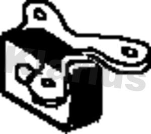 Klarius 420745 - Кронштейн, втулка, система выпуска ОГ abcparts.ee