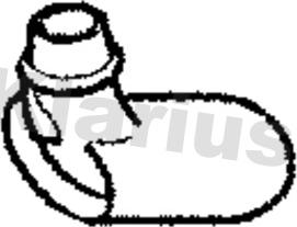 Klarius 110515 - Труба выхлопного газа abcparts.ee