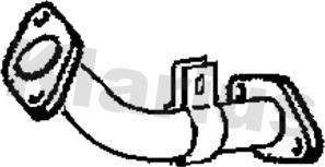 Klarius CL322J - Труба выхлопного газа abcparts.ee