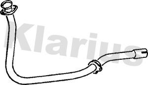 Klarius 130098 - Труба выхлопного газа abcparts.ee
