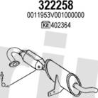 Klarius 810002U - Система выпуска ОГ abcparts.ee