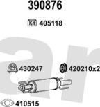 Klarius 362530E - Система выпуска ОГ abcparts.ee