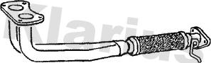 Klarius 301051 - Труба выхлопного газа abcparts.ee
