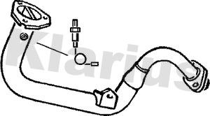 Klarius 301246 - Труба выхлопного газа abcparts.ee