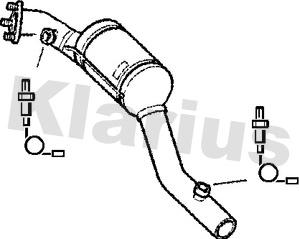 Klarius 322511 - Катализатор abcparts.ee