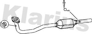 Klarius 322822 - Катализатор abcparts.ee