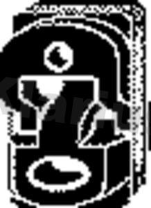 Klarius CNR20 - Кронштейн, втулка, система выпуска ОГ abcparts.ee