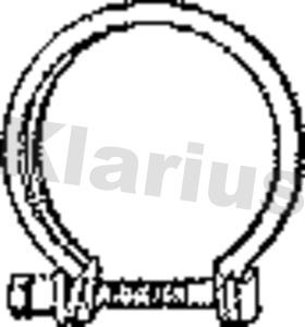 Klarius RNP27AJ - Соединительные элементы, система выпуска abcparts.ee