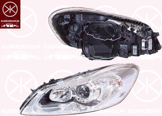 Klokkerholm 90010123A1 - Основная фара abcparts.ee