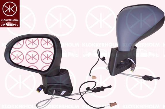 Klokkerholm 55081021 - Наружное зеркало abcparts.ee