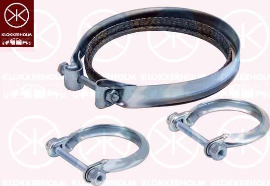 Klokkerholm 55088603 - Монтажный комплект, система выпуска abcparts.ee