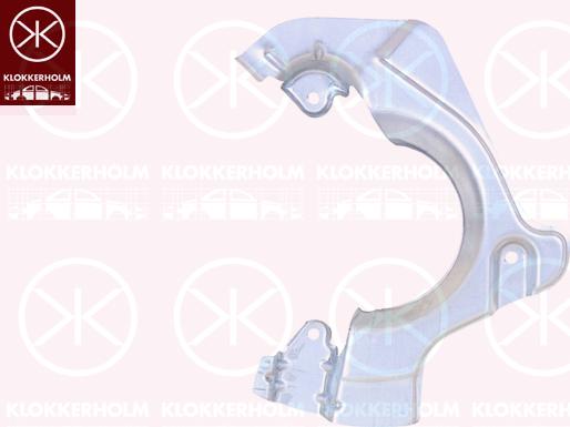 Klokkerholm 5025377 - Отражатель, защита, тормозной диск abcparts.ee