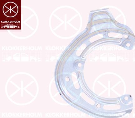 Klokkerholm 5023378 - Отражатель, защита, тормозной диск abcparts.ee