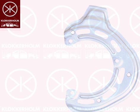 Klokkerholm 5023377 - Отражатель, защита, тормозной диск abcparts.ee