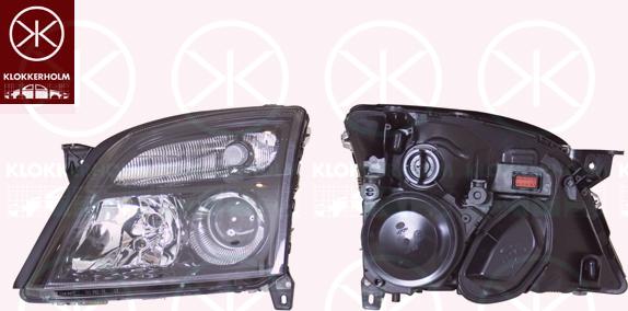 Klokkerholm 50780123A1 - Основная фара abcparts.ee