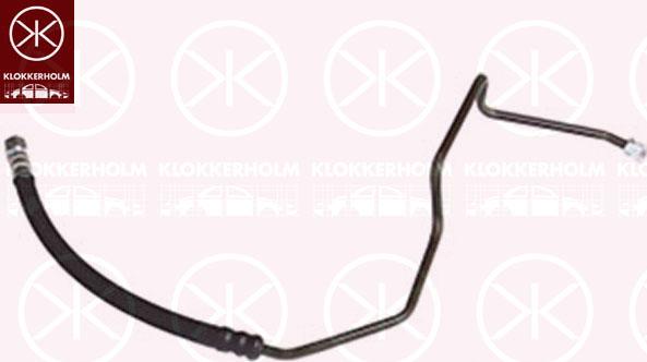 Klokkerholm 65223504 - Гидравлический шланг, рулевое управление abcparts.ee