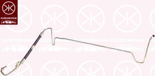 Klokkerholm 65223503 - Гидравлический шланг, рулевое управление abcparts.ee