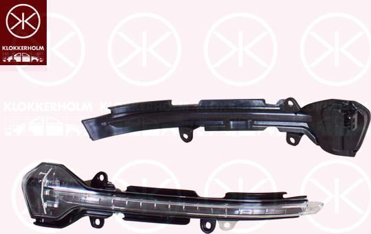 Klokkerholm 66141057 - Фонарь указателя поворота abcparts.ee
