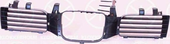 Klokkerholm 6616993A1 - Решетка радиатора abcparts.ee