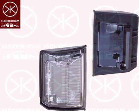 Klokkerholm 60631071 - Фонарь указателя поворота abcparts.ee