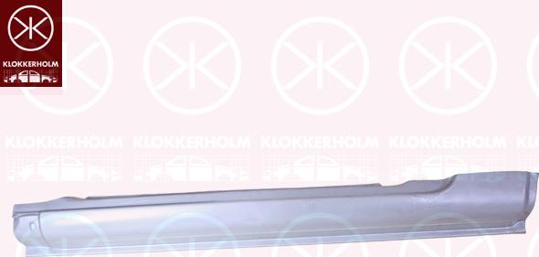 Klokkerholm 6842001 - Подножка, накладка порога abcparts.ee