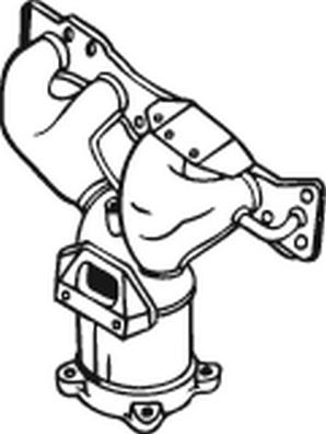 Klokkerholm 090-548 - Катализатор abcparts.ee