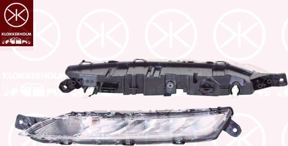 Klokkerholm 05400285A1 - Фара дневного освещения abcparts.ee