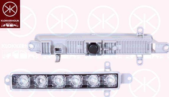 Klokkerholm 05520285 - Фара дневного освещения abcparts.ee