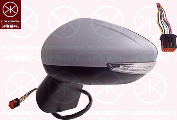 Klokkerholm 05341041 - Наружное зеркало abcparts.ee