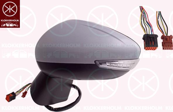 Klokkerholm 05341043 - Наружное зеркало abcparts.ee