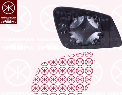 Klokkerholm 00981061 - Зеркальное стекло, наружное зеркало abcparts.ee