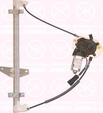 Klokkerholm 11161802 - Стеклоподъемник abcparts.ee