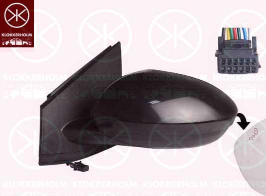 Klokkerholm 13061045 - Наружное зеркало abcparts.ee