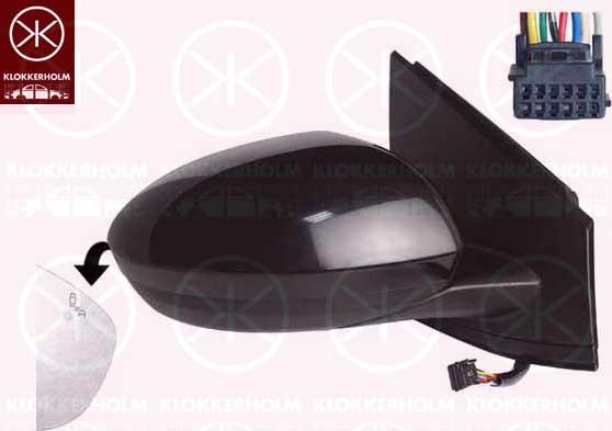 Klokkerholm 13061046 - Наружное зеркало abcparts.ee