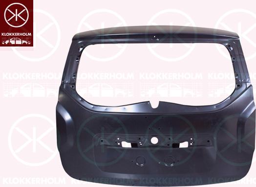 Klokkerholm 1307710 - Заслонка багажника / помещения для груза abcparts.ee