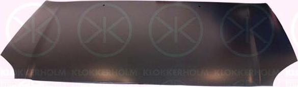 Klokkerholm 8161283 - Капот двигателя abcparts.ee