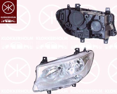 Klokkerholm 35480141 - Основная фара abcparts.ee
