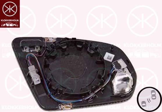 Klokkerholm 35101065A1 - Зеркальное стекло, наружное зеркало abcparts.ee