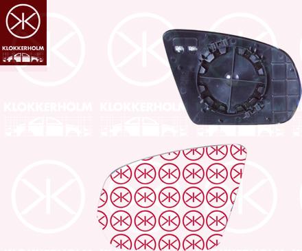 Klokkerholm 35101061 - Зеркальное стекло, наружное зеркало abcparts.ee