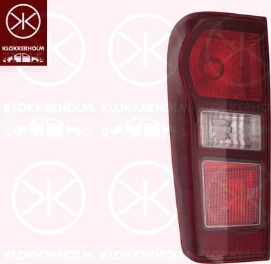 Klokkerholm 30620701 - Задний фонарь abcparts.ee