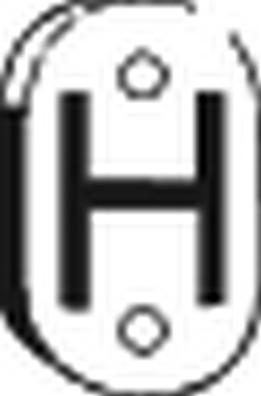 Klokkerholm 255-113 - Кронштейн, втулка, система выпуска ОГ abcparts.ee