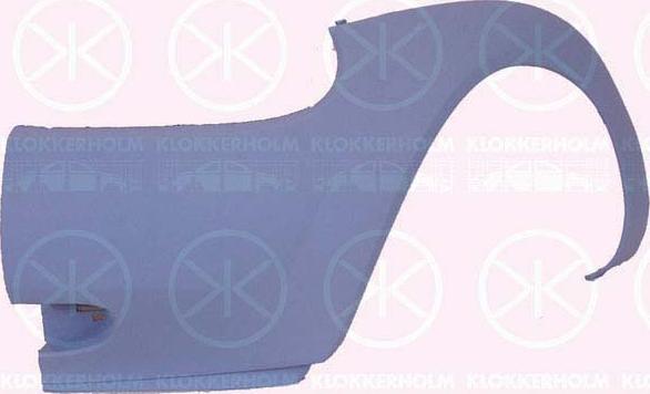 Klokkerholm 2505917 - Буфер, бампер abcparts.ee