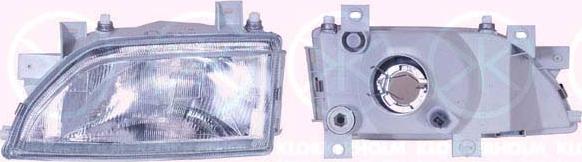 Klokkerholm 25300143 - Основная фара abcparts.ee