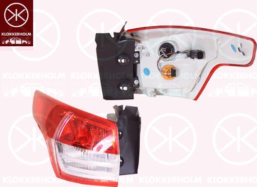 Klokkerholm 25790711 - Задний фонарь abcparts.ee